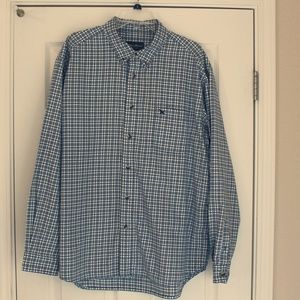 Plaid 100% Cotton Long Sleeve Shirt